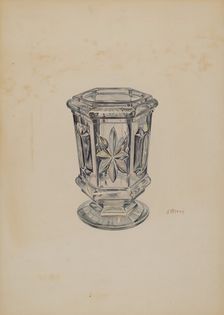Spoon Holder, c. 1941. Creator: Joseph Mitry