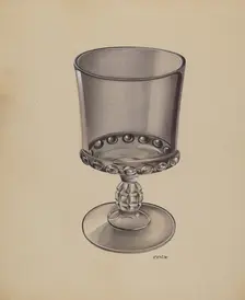 Spoon Holder, c. 1937. Creator: Edward White
