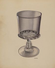 Spoon Holder, c. 1937. Creator: Edward White