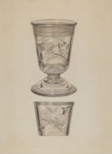 Spoon Holder, c. 1939. Creator: May Hays