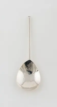 Spoon: James I Slipped in the Stalk Spoon, London, 1609. Creator: Unknown