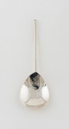 Spoon: James I Slipped in the Stalk Spoon, London, 1609. Creator: Unknown