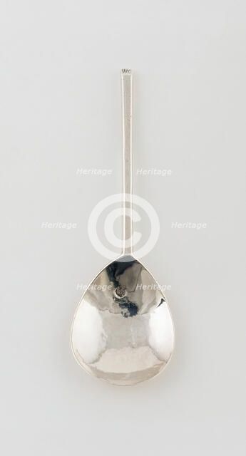 Spoon: James I Slipped in the Stalk Spoon, London, 1609. Creator: Unknown.