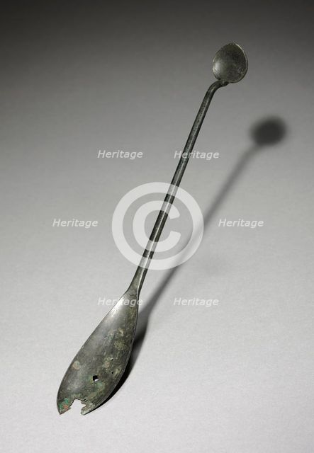 Spoon with Dual Heads, 918-1392. Creator: Unknown.