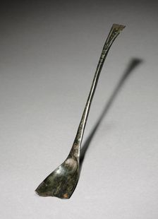 Spoon with Fish-Tail Design, 918-1392. Creator: Unknown