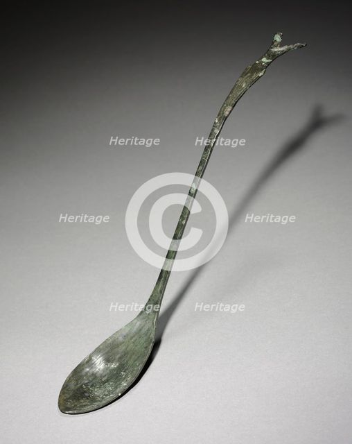 Spoon with Fish-Tail Design, 918-1392. Creator: Unknown.