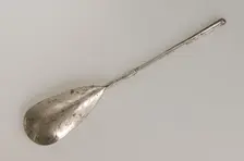 Spoon with Palm Fronds, Byzantine, 5th-6th century. Creator: Unknown