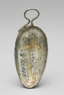 Spoon with Saint Paul as an Athlete, 350-400. Creator: Unknown
