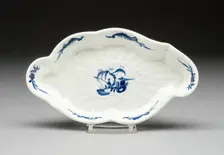 Spoon Tray, Worcester, c. 1755. Creator: Royal Worcester