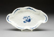 Spoon Tray, Worcester, c. 1755. Creator: Royal Worcester