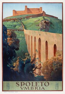 Spoleto - Umbria. Creator: Simonetti, Cesare (1862-1912)