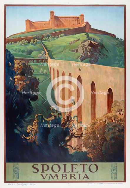 Spoleto - Umbria. Creator: Simonetti, Cesare (1862-1912).