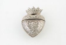 Sponge Box, Denmark, c. 1830. Creator: Unknown