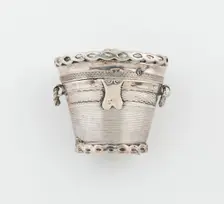 Sponge Box, Netherlands, 1837. Creator: Probably Dirk Hendrik Greup, Sr.