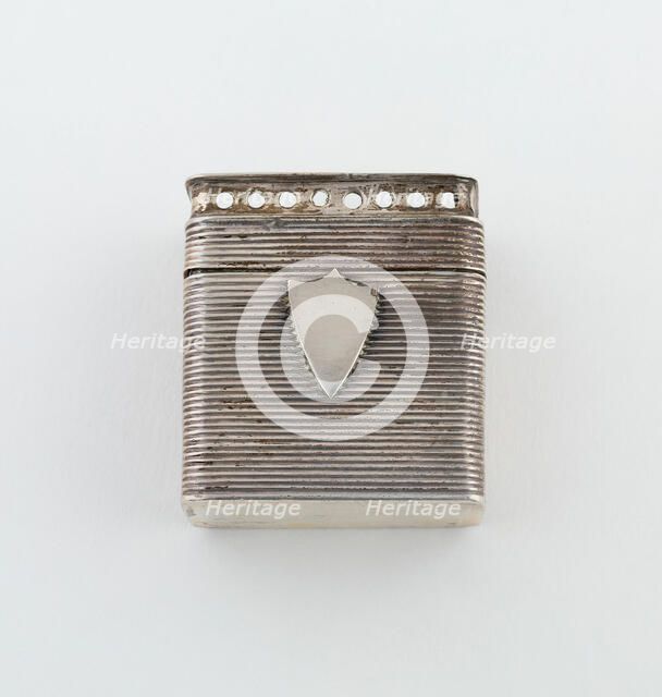 Sponge Box, Netherlands, 1833. Creator: Probably Pieter Kuijlenburg.