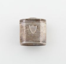 Sponge Box, Netherlands, 1847. Creator: Possibly Eliaser Efraim Denekamp