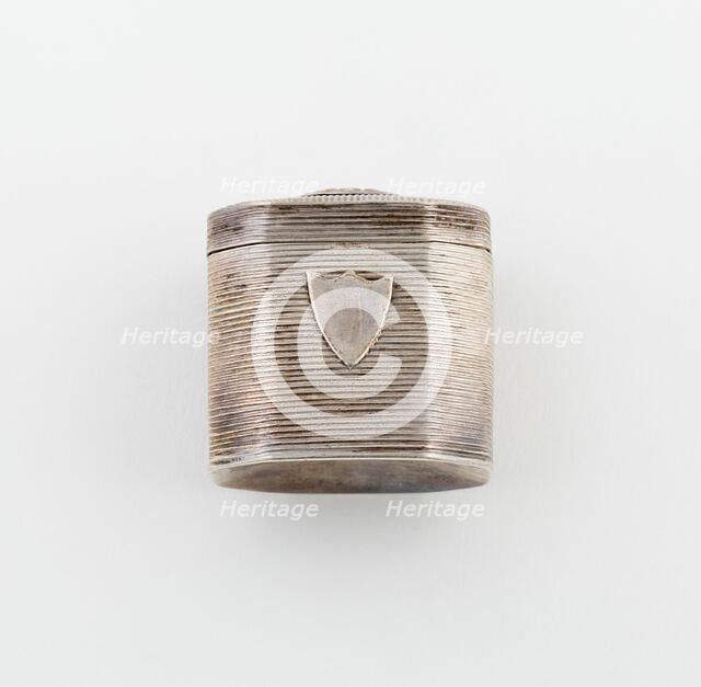 Sponge Box, Netherlands, 1847. Creator: Possibly Eliaser Efraim Denekamp.