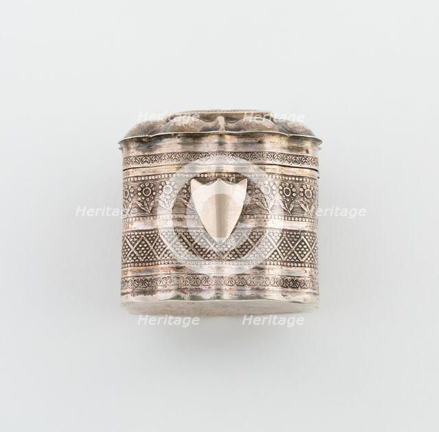 Sponge Box, Netherlands, 1848. Creator: Unknown.