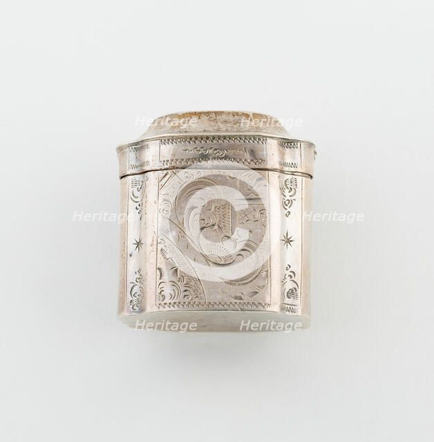 Sponge Box, Netherlands, 1855. Creator: Probably Cornelis van Gelderen Pz.