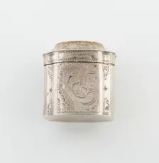 Sponge Box, Netherlands, 1855. Creator: Probably Cornelis van Gelderen Pz