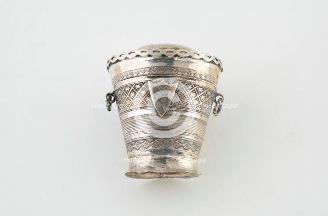 Sponge Box, Netherlands, 1857. Creator: Unknown.