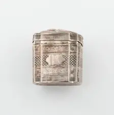 Sponge Box, Netherlands, 1865. Creator: Possibly S. T. Reitsma, Sr.