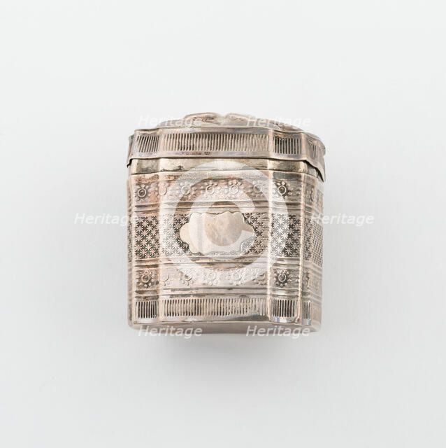 Sponge Box, Netherlands, 1865. Creator: Possibly S. T. Reitsma, Sr..