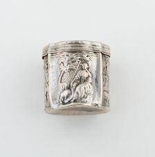 Sponge Box, Netherlands, c. 1850. Creator: Unknown