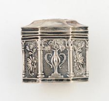 Sponge Box, Netherlands, c. 1900. Creator: Unknown