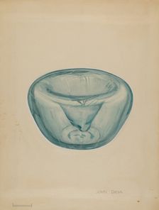 Sponge Cup, c. 1936. Creator: John Dana