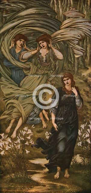 'Sponsa De Libano', 1891, (c1930).  Creator: Sir Edward Coley Burne-Jones.