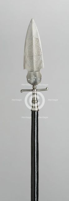 Spontoon of the Holstein Regtiment, Sweden, 1700/1800. Creator: Unknown.