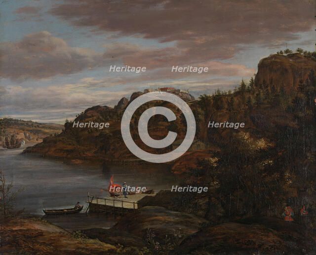 Sponvika by the Iddefjorden, 1702. Creator: Jacob Koninck the Younger.