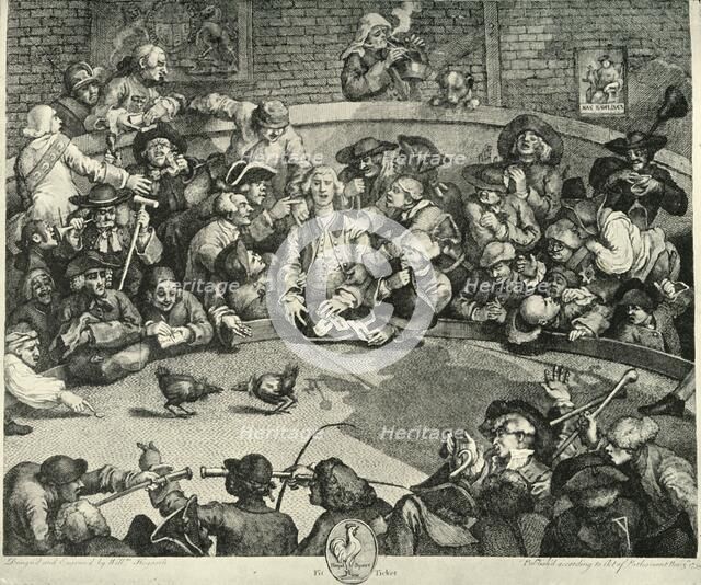 'Sport in the Eighteenth Century', c1720-1764, (1925). Creator: William Hogarth.