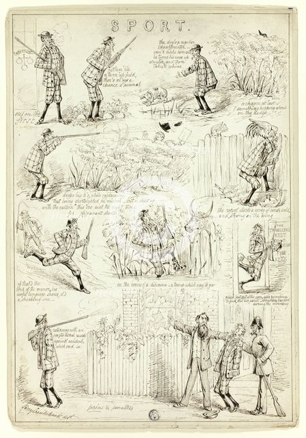 Sport, n.d. Creator: Percy Cruikshank.