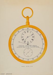 Sporting Watch, c. 1936. Creator: Harry G Aberdeen