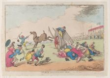 Sports of a Country Fair, Part the First, October 5, 1810., October 5, 1810. Creator: Thomas Rowlandson