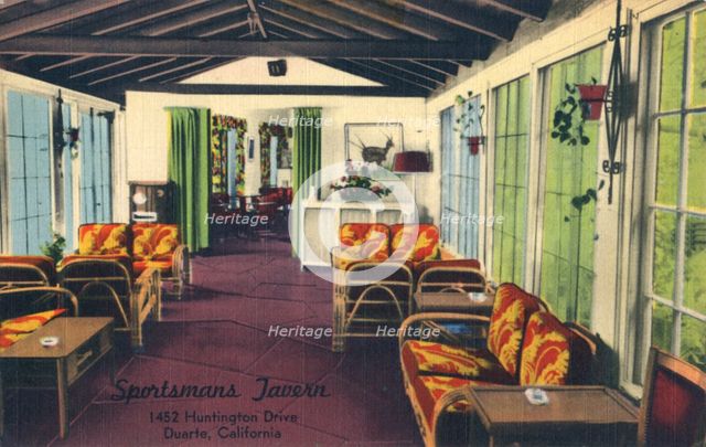 Sportsman's Lodge, Duarte, California, USA, 1953. Artist: Unknown
