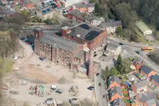 Spotland Bridge New Mill, a disused cotton spinning mill, Rochdale, 2019. Creator: Historic England