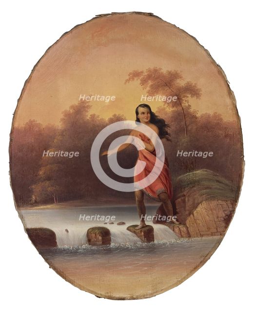 Spotted Fawn (Copy of \"The Chief's Daughter\" by John Gadsby Chapman), 1864. Creator: George Winter.