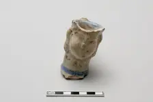Spout in the shape of a human head, Saljuq period, early 13th century. Creator: Unknown