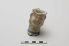 Spout in the shape of a human head, Saljuq period, early 13th century. Creator: Unknown