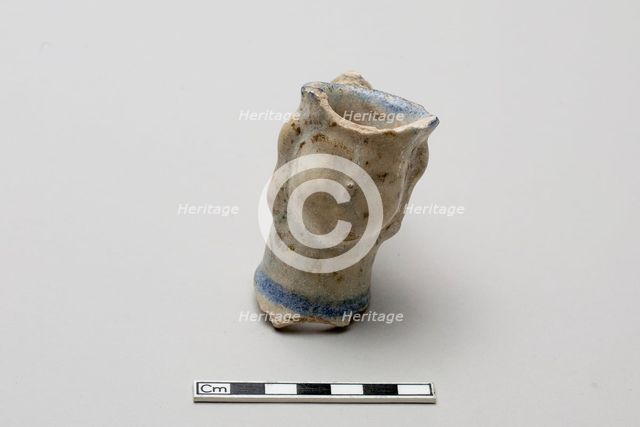 Spout in the shape of a human head, Saljuq period, early 13th century. Creator: Unknown.