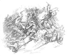 Sprang Out of the Morass and Flew at the Throats of the Renowned Riflemen 1902