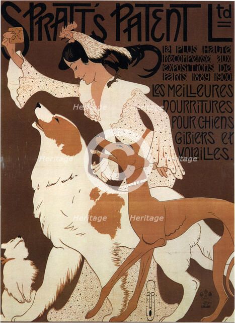 Spratt's Patent, Limited, 1909. Creator: Auguste Jean Baptiste Roubille.