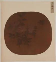 Spray of roses, Ming dynasty, 1368-1644. Creator: Unknown
