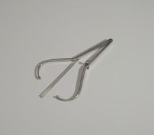 Spreading calipers used by Dr. Montague Cobb, mid 20th century. Creator: Unknown
