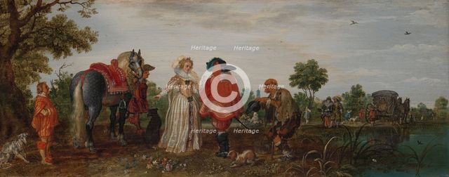 Spring, 1625. Creator: Adriaen van de Venne.