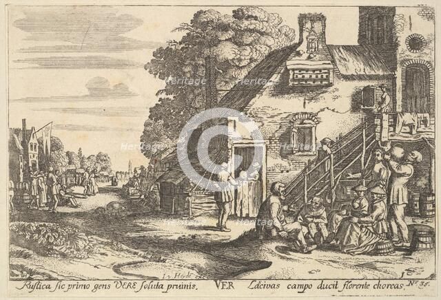 Spring, 1629. Creator: Wenceslaus Hollar.