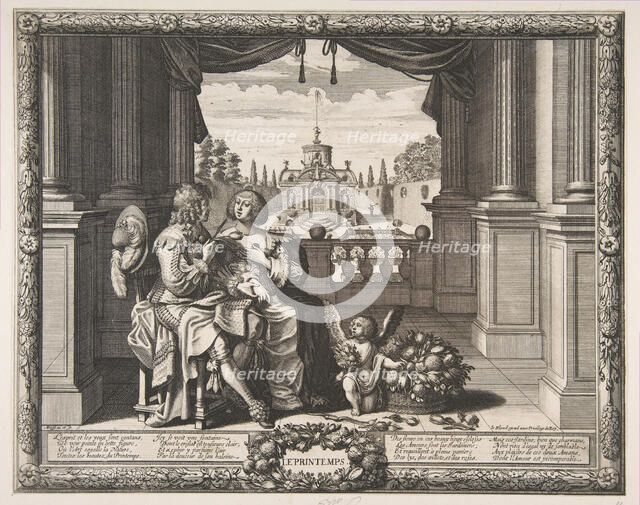 Spring, 1635-37. Creator: Abraham Bosse.